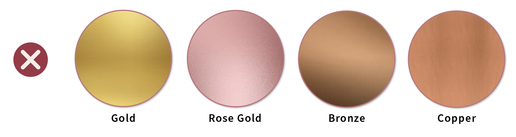 worst metal colors to avoid for gray soft moon dog